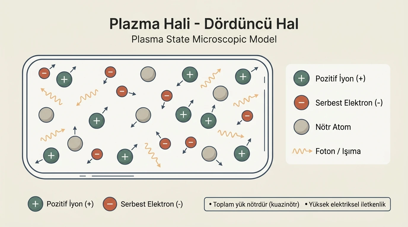Plazma Hâli Mikroskobik Tanecik Modeli